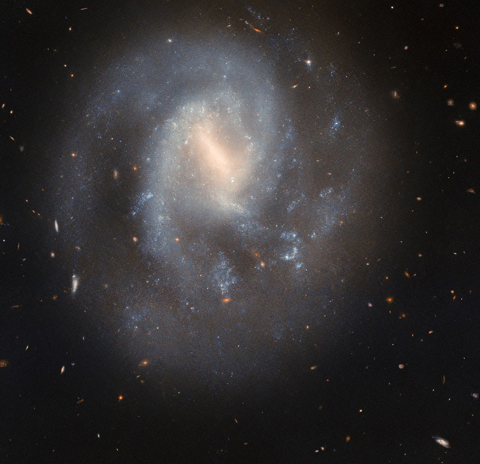 Hubble Studies a Spiral’s Supernova Scene