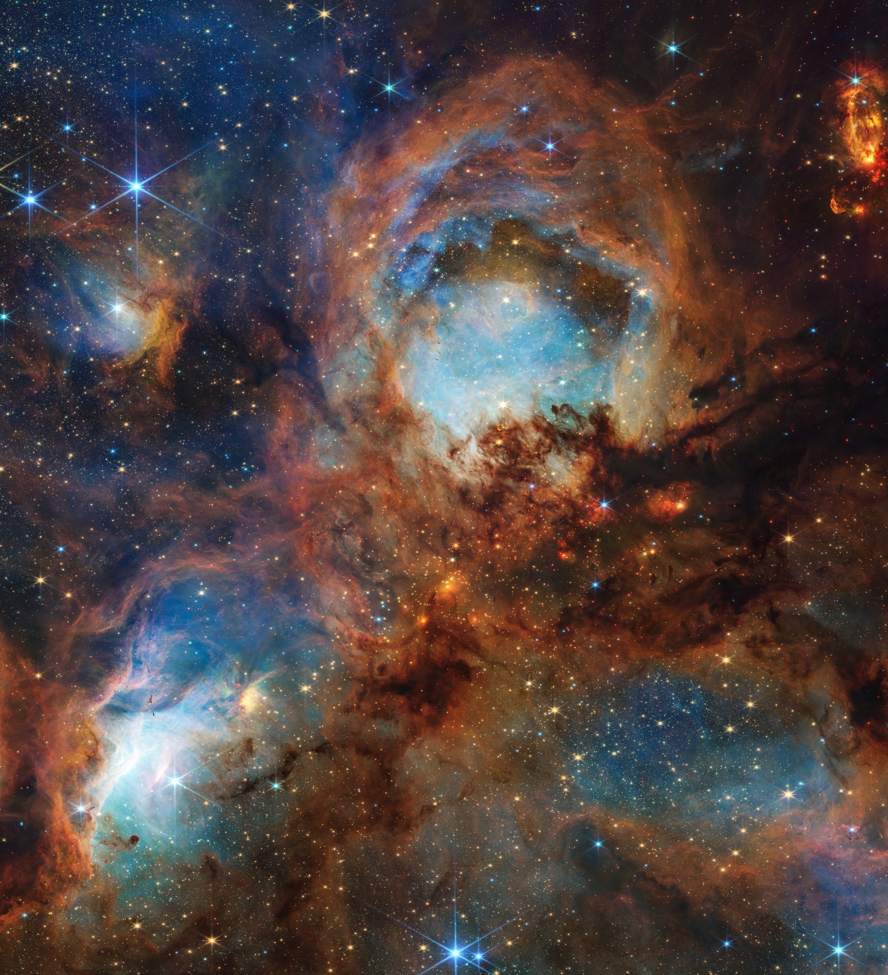 NASA’s James Webb Space Telescope Inspects Cat’s Paw